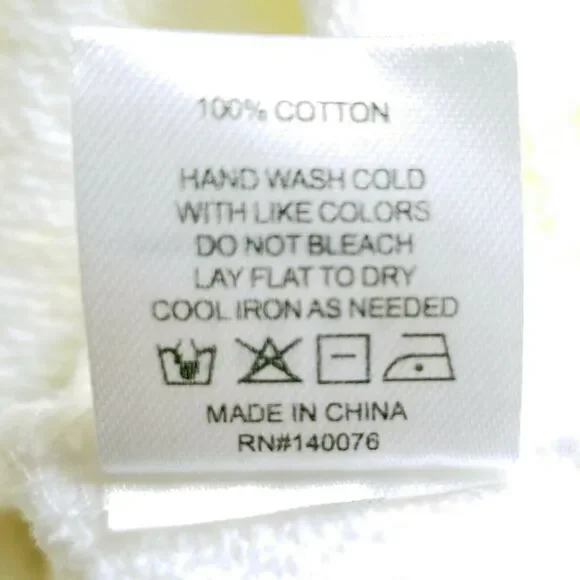 GENERATION LOVE Andrews yellow tie dye cut out sweatshirt pullover Size S NEW - Picture 10 of 11